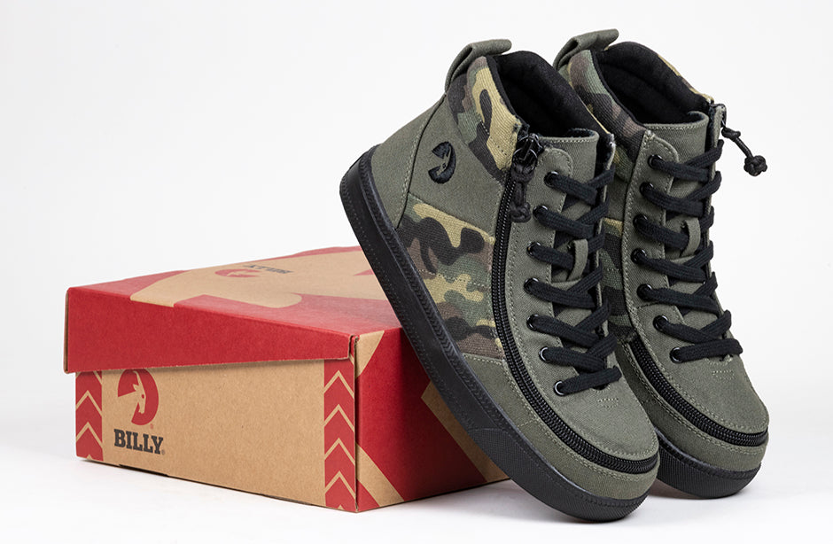  Olive Camo BILLY Street High Tops