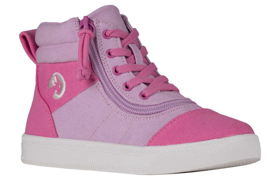  FINAL SALE - Pink/Pink BILLY Street Short Wrap High Tops