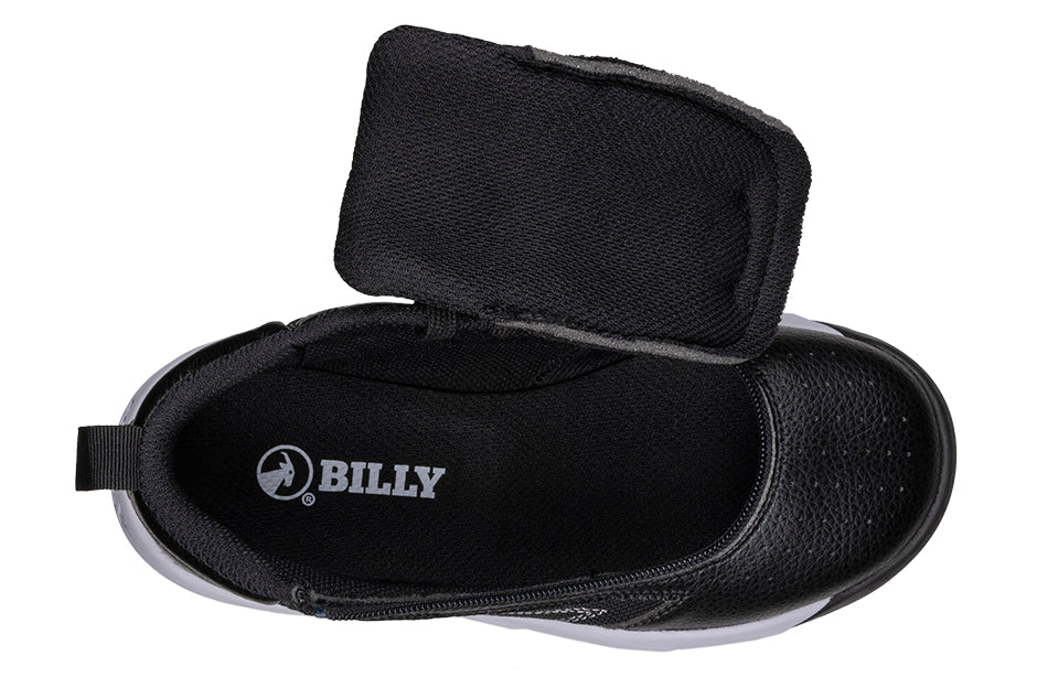  FINAL SALE - Black/White BILLY Sport Hoop Athletic Sneakers