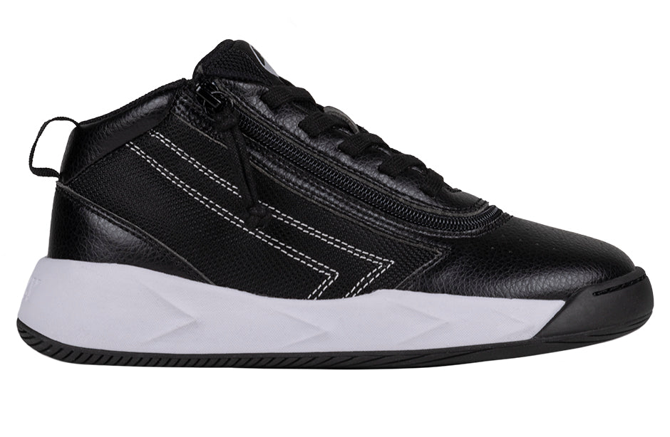  FINAL SALE - Black/White BILLY Sport Hoop Athletic Sneakers