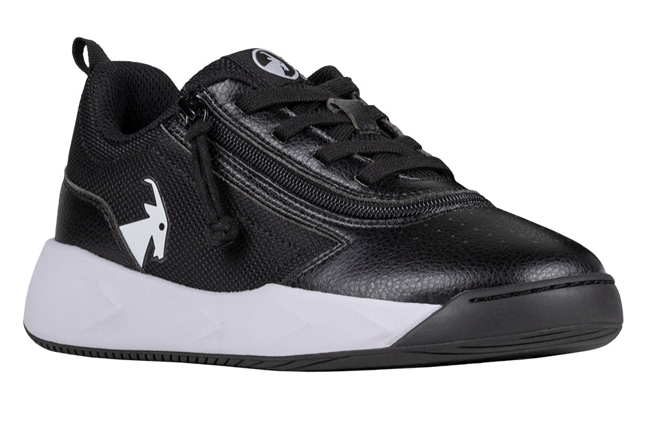  FINAL SALE - Black/White BILLY Sport Court Athletic Sneakers