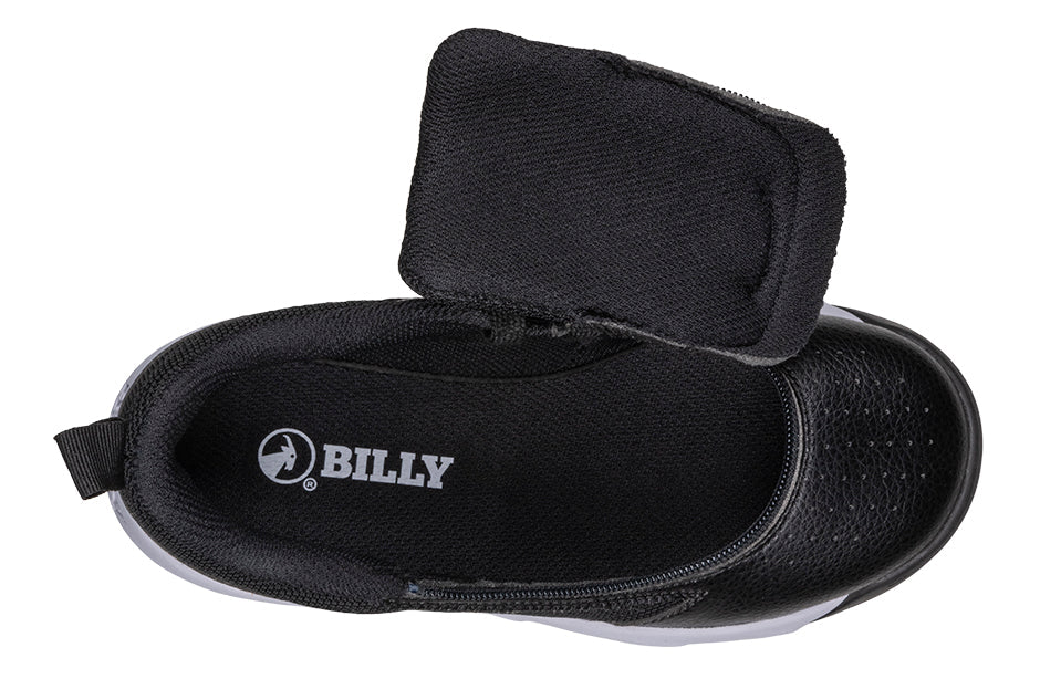  FINAL SALE - Black/White BILLY Sport Court Athletic Sneakers