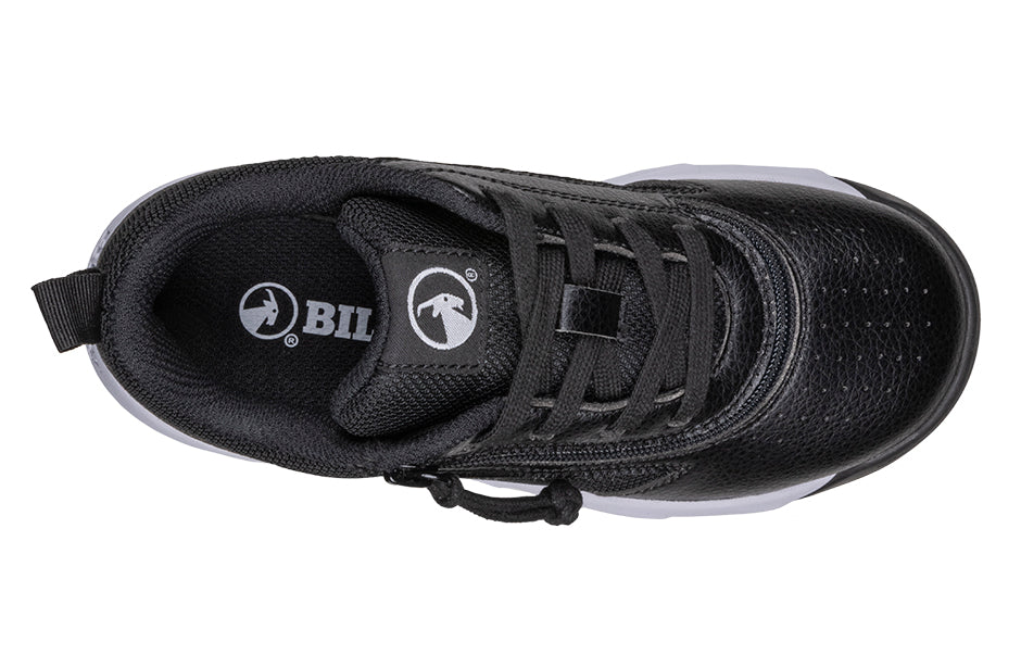  FINAL SALE - Black/White BILLY Sport Court Athletic Sneakers