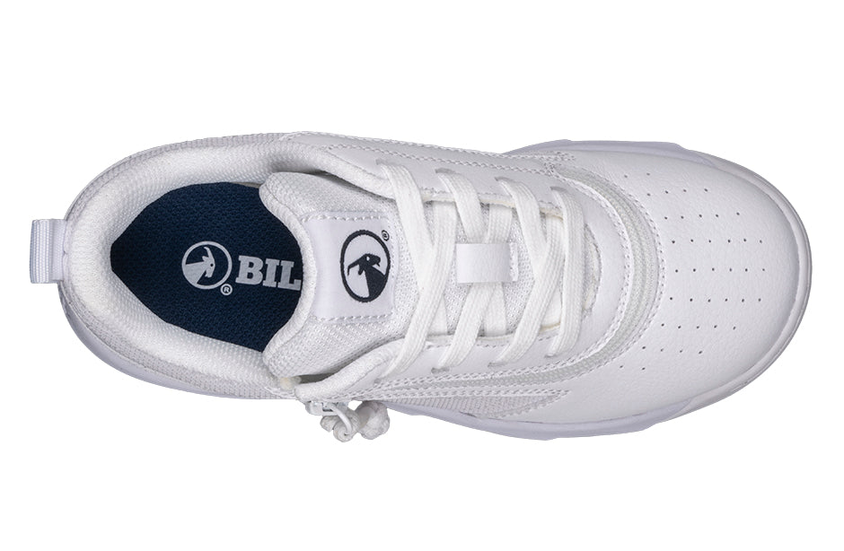  FINAL SALE - White/Navy BILLY Sport Court Athletic Sneakers