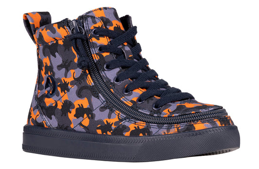  FINAL SALE - Orange Dino BILLY Classic Lace High Tops