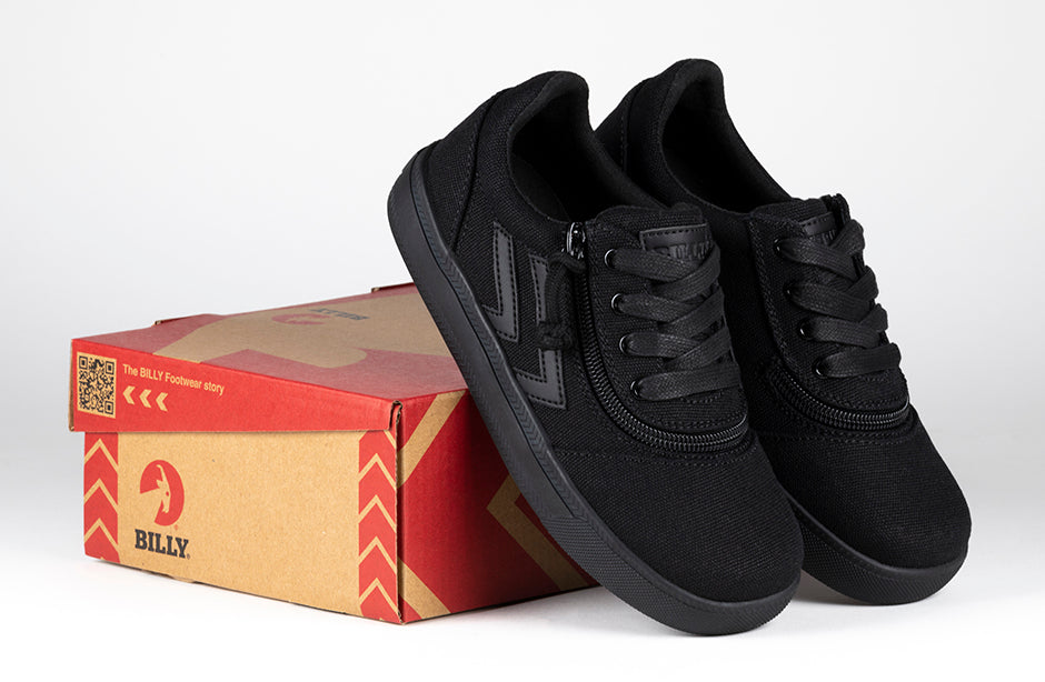  Black To The Floor BILLY CS Sneaker Low Tops