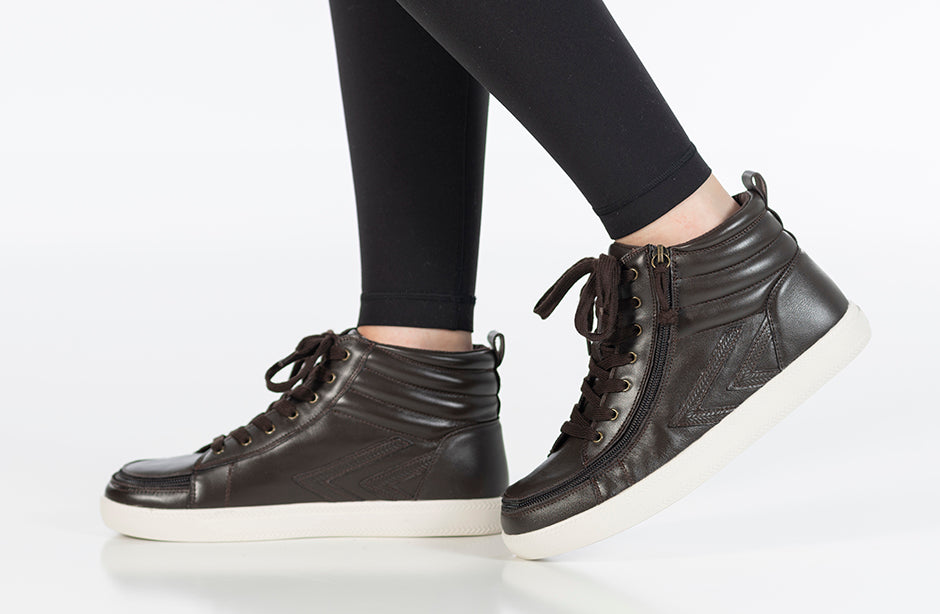  Brown Leather BILLY Ten9 CS Sneaker High Tops
