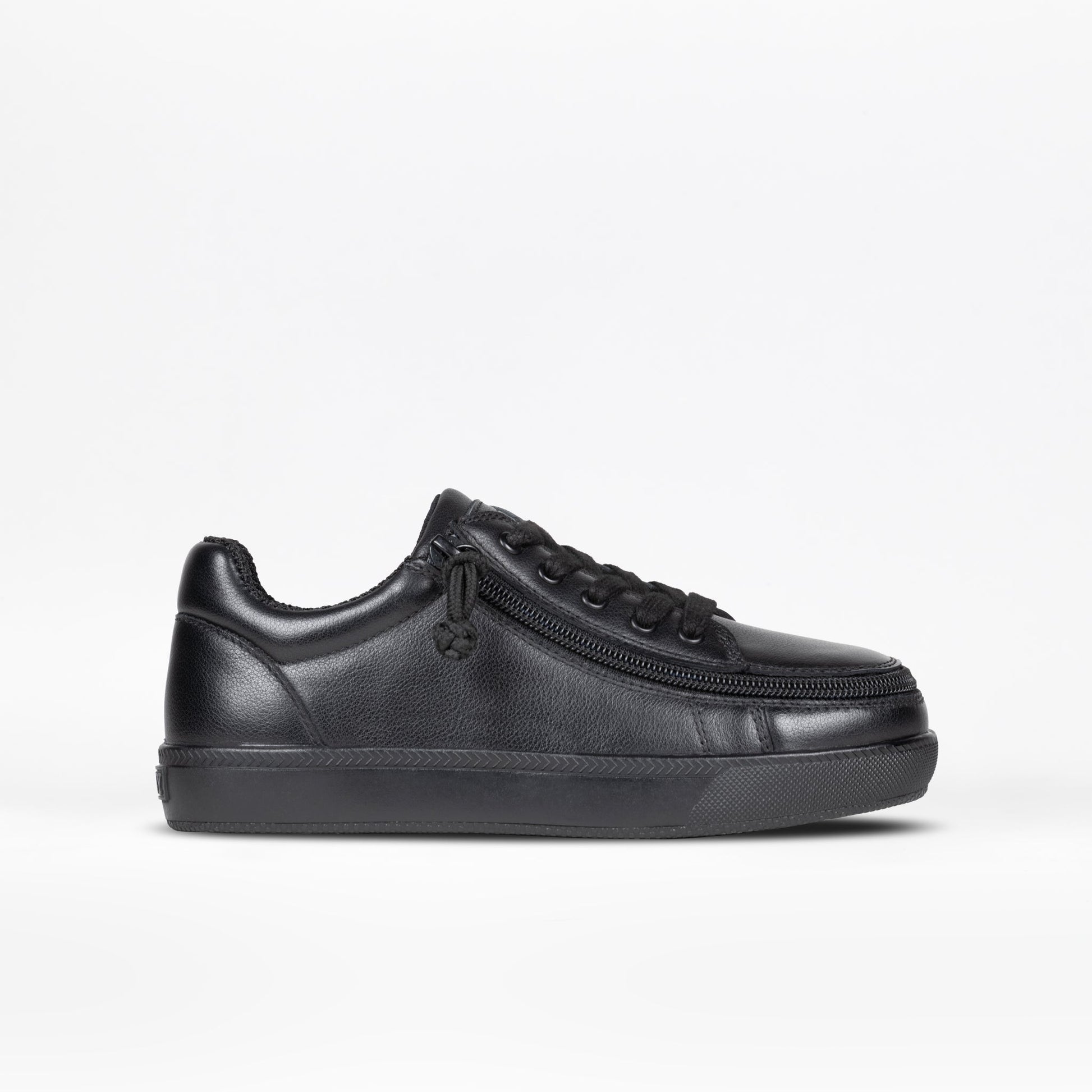  SALE - Black To The Floor Leather BILLY Classic D|R II Low
