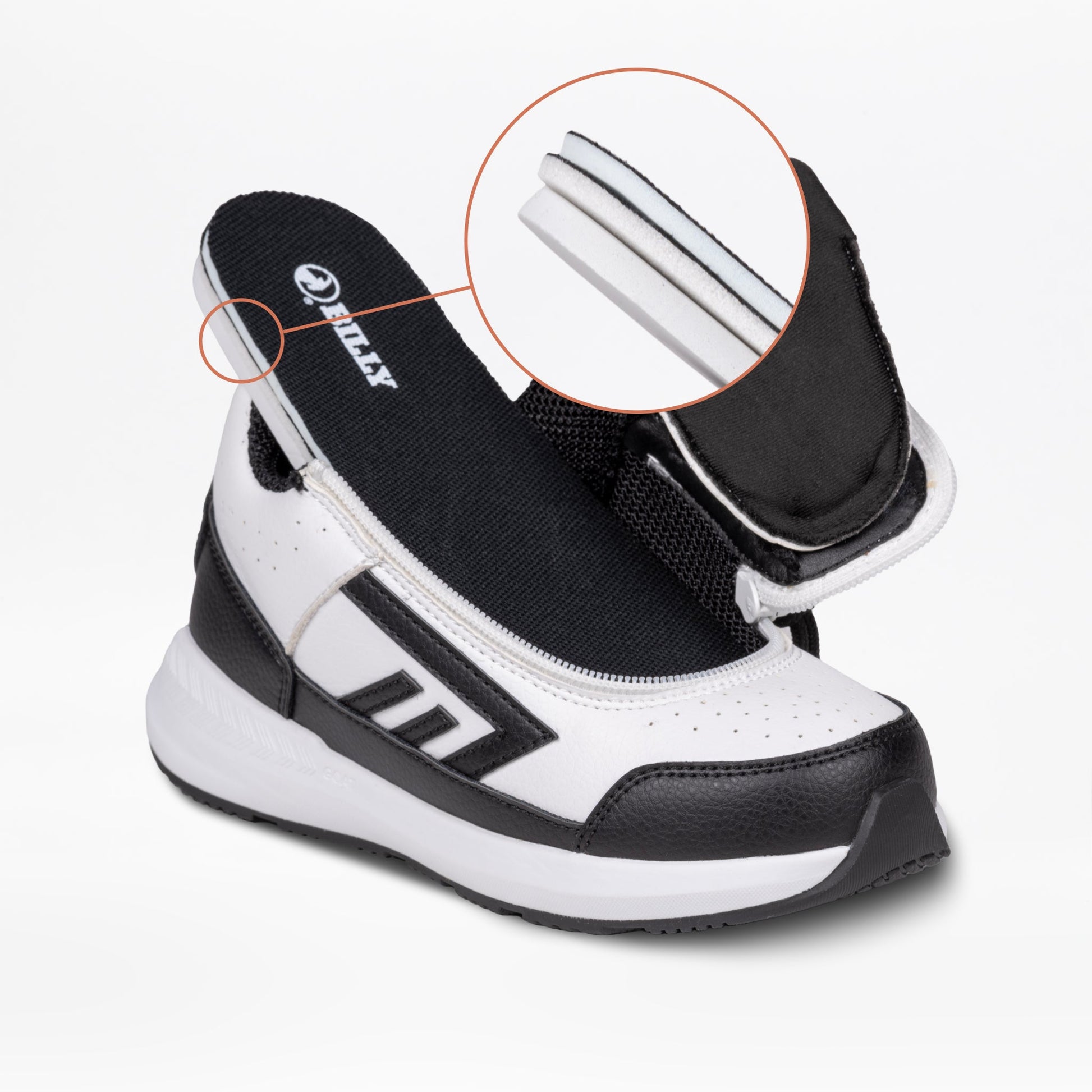  White/Black BILLY Goat Hoop