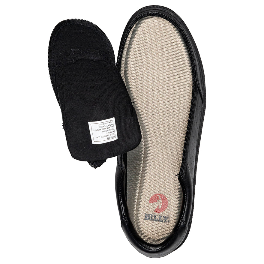  FINAL SALE - Men's Black To The Floor BILLY Low Sneakers