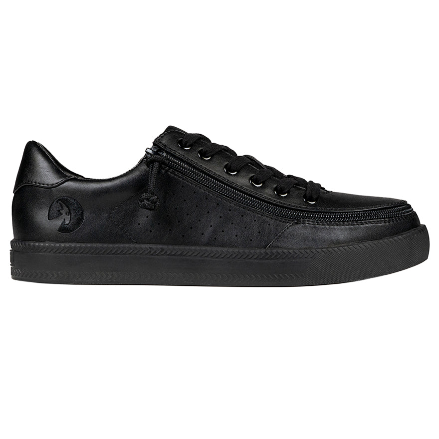  FINAL SALE - Men's Black To The Floor BILLY Low Sneakers