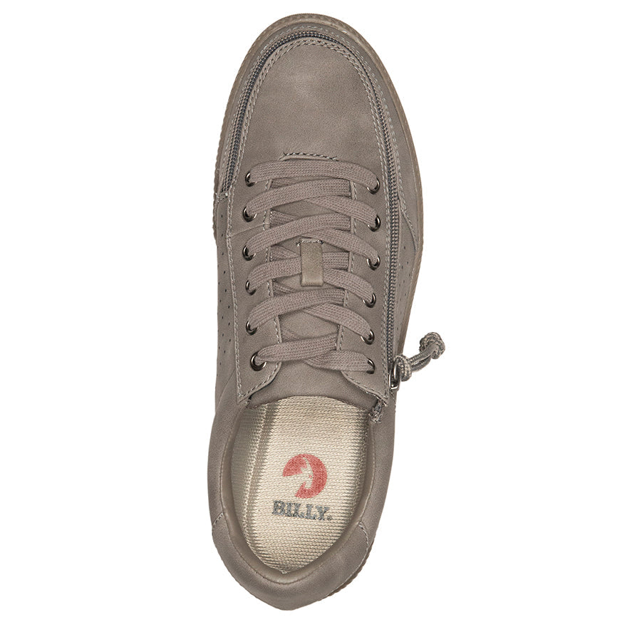  FINAL SALE - Men's Charcoal To The Floor BILLY Low Sneakers
