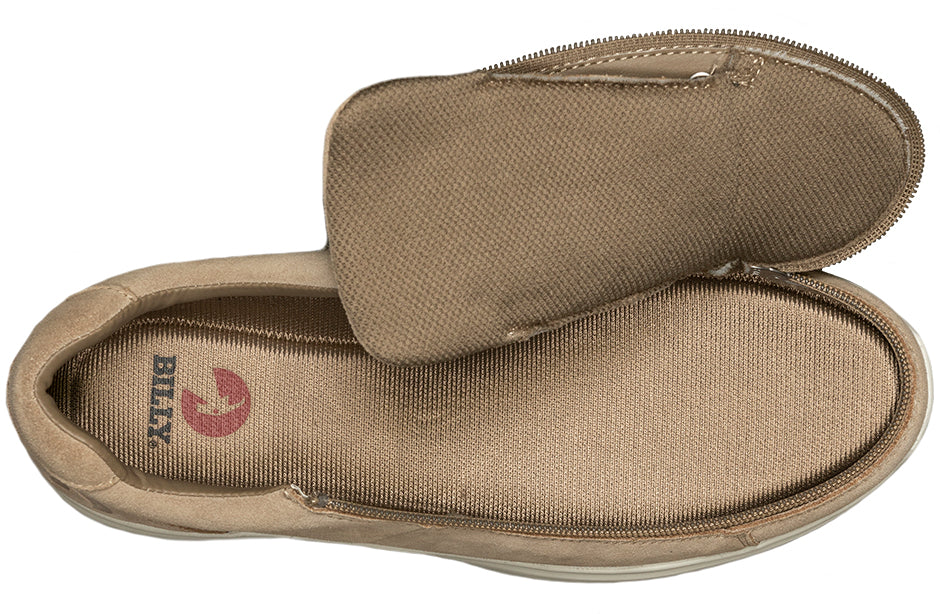  Men's Tan Suede BILLY Comfort Lows