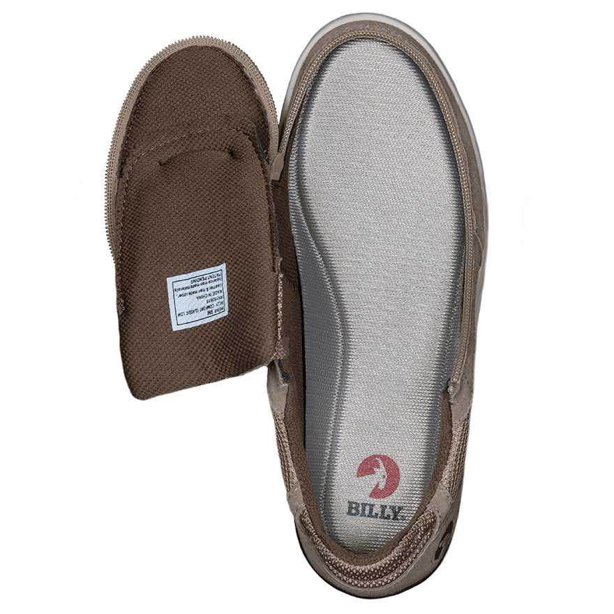 FINAL SALE - Men's Tan Suede/Mesh BILLY Comfort Classic Lows