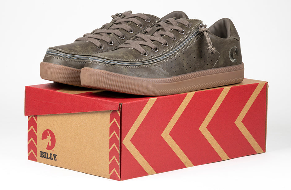  FINAL SALE - Men's Olive BILLY Sneaker Lows