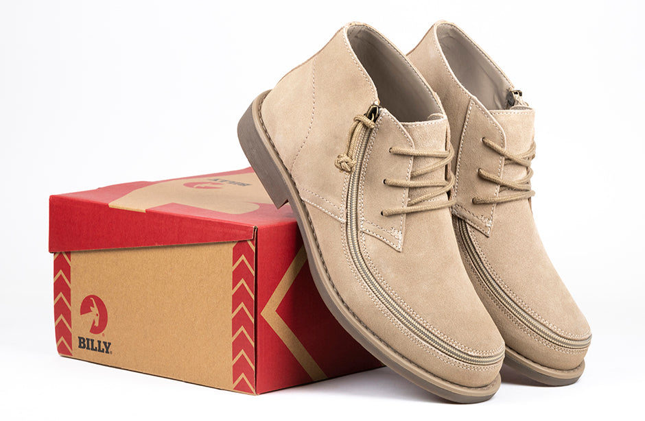  FINAL SALE - Men's Tan BILLY Chukkas