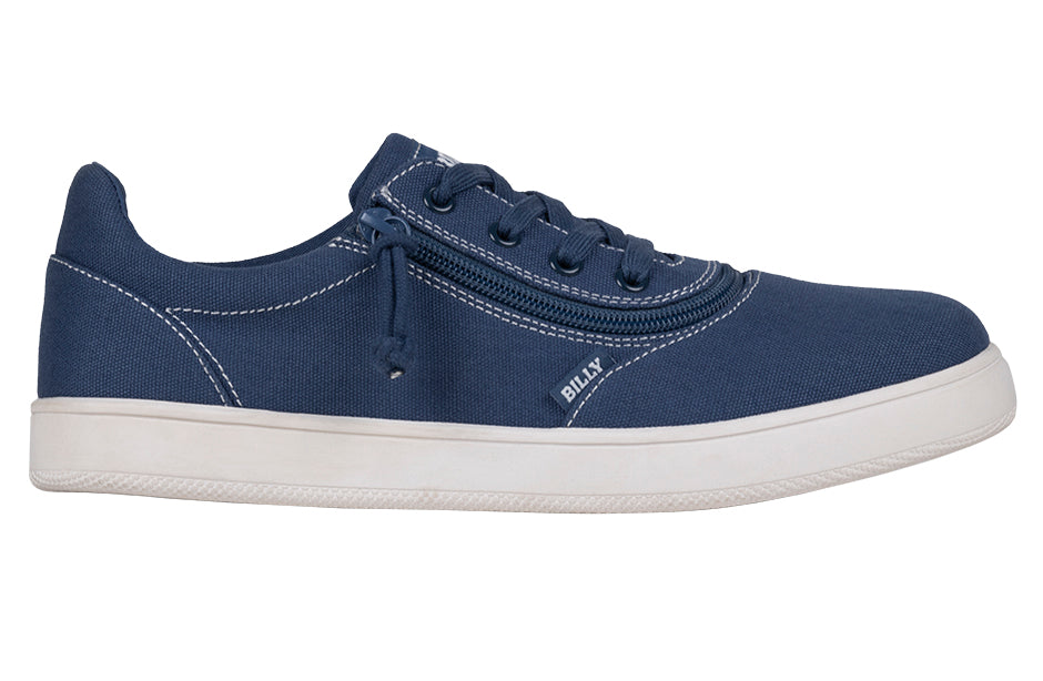  FINAL SALE - Men's Blue/White Stitch BILLY Sneaker Low Tops