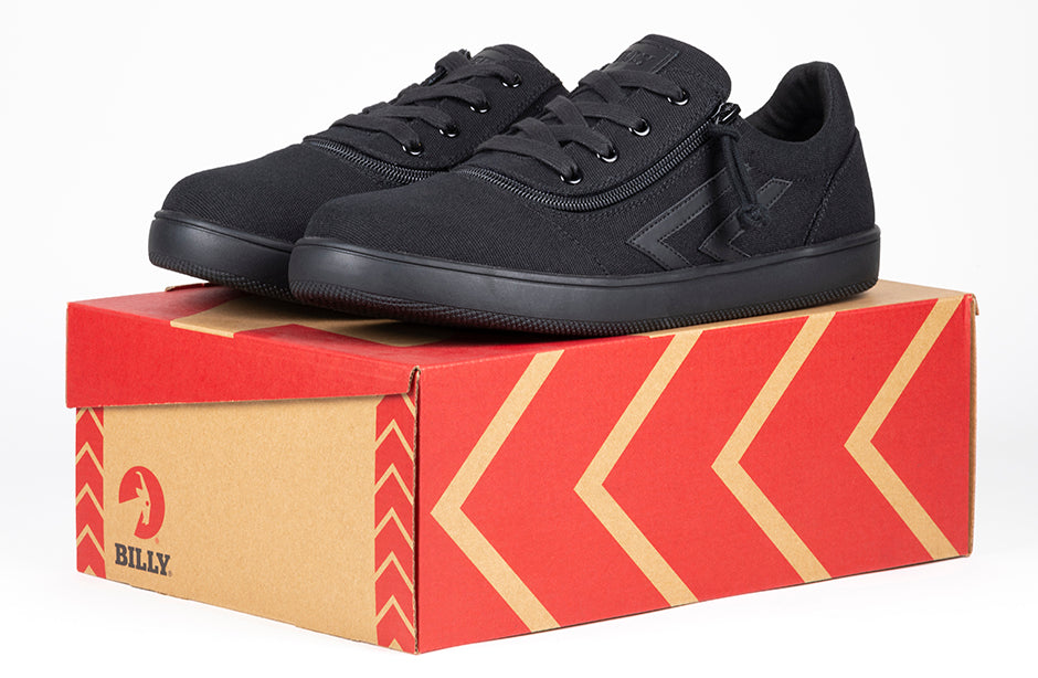  Men's Black To The Floor BILLY CS Sneaker Low Tops