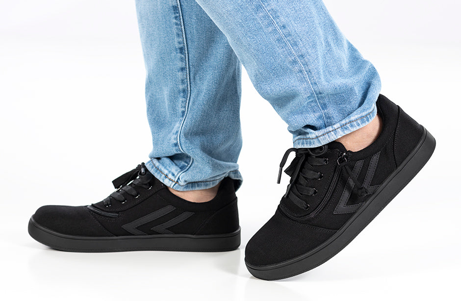  Men's Black To The Floor BILLY CS Sneaker Low Tops