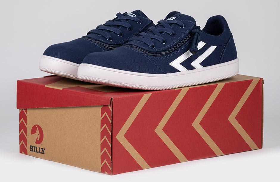  Men's Navy/White BILLY CS Sneaker Low Tops