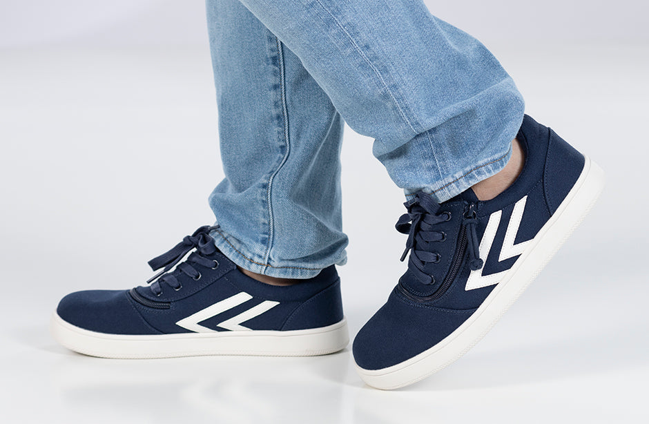  Men's Navy/White BILLY CS Sneaker Low Tops