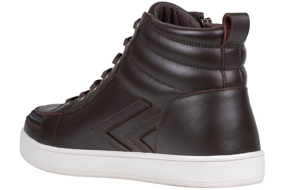  Men's Brown Leather BILLY Ten9 CS Sneaker High Tops