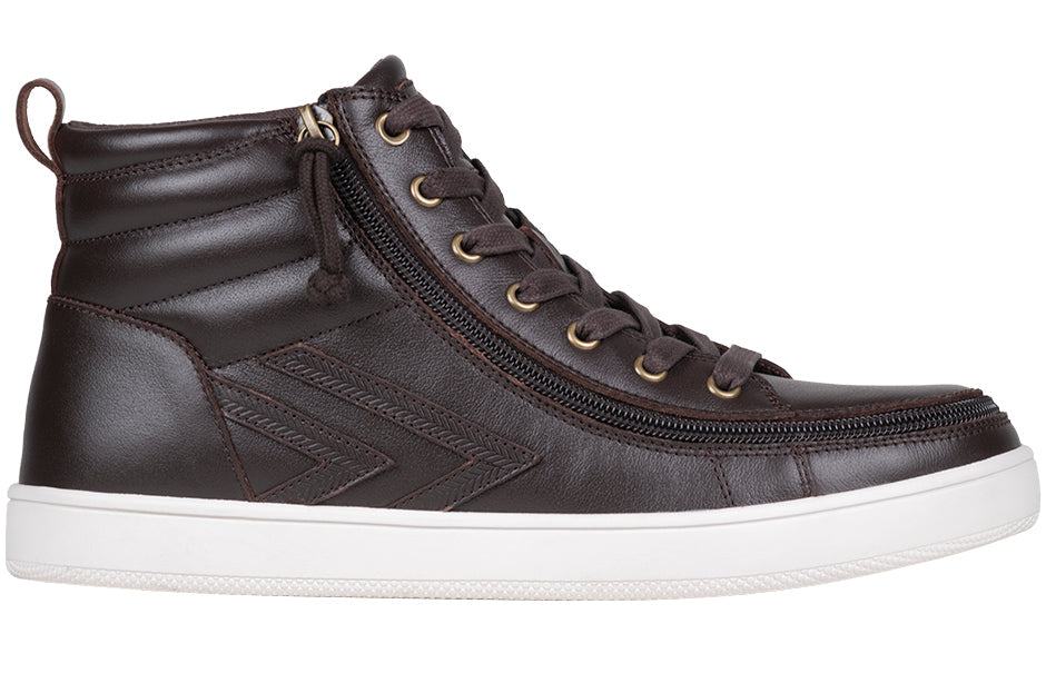  Men's Brown Leather BILLY Ten9 CS Sneaker High Tops