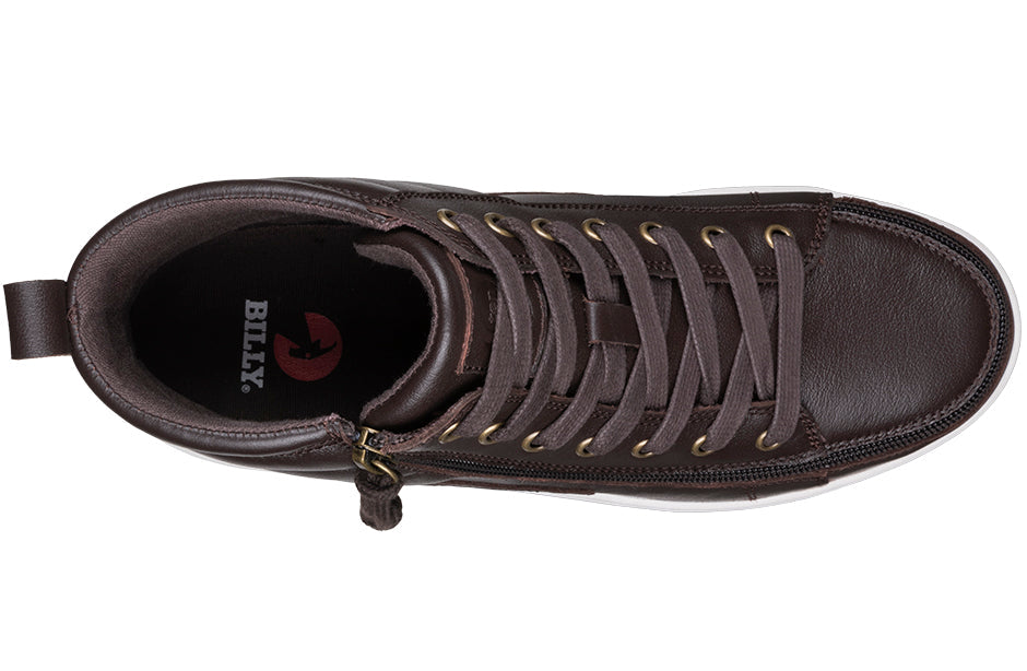  Men's Brown Leather BILLY Ten9 CS Sneaker High Tops