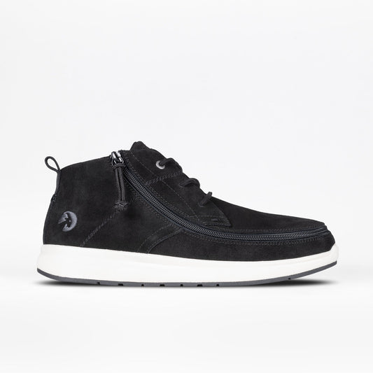  Men's Black Suede BILLY Comfort Chukka