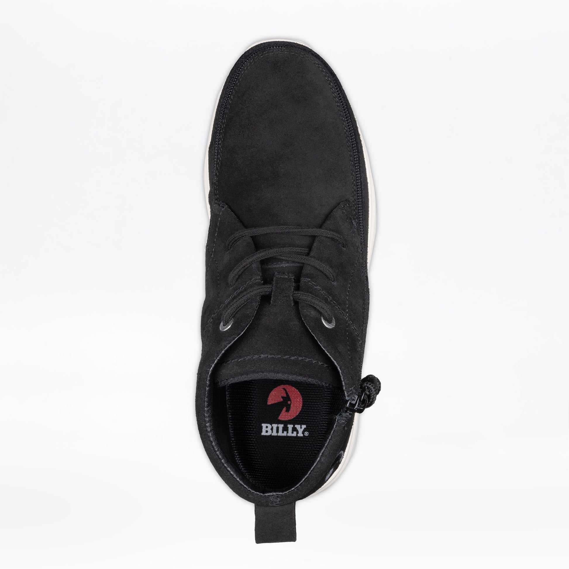  Men's Black Suede BILLY Comfort Chukka