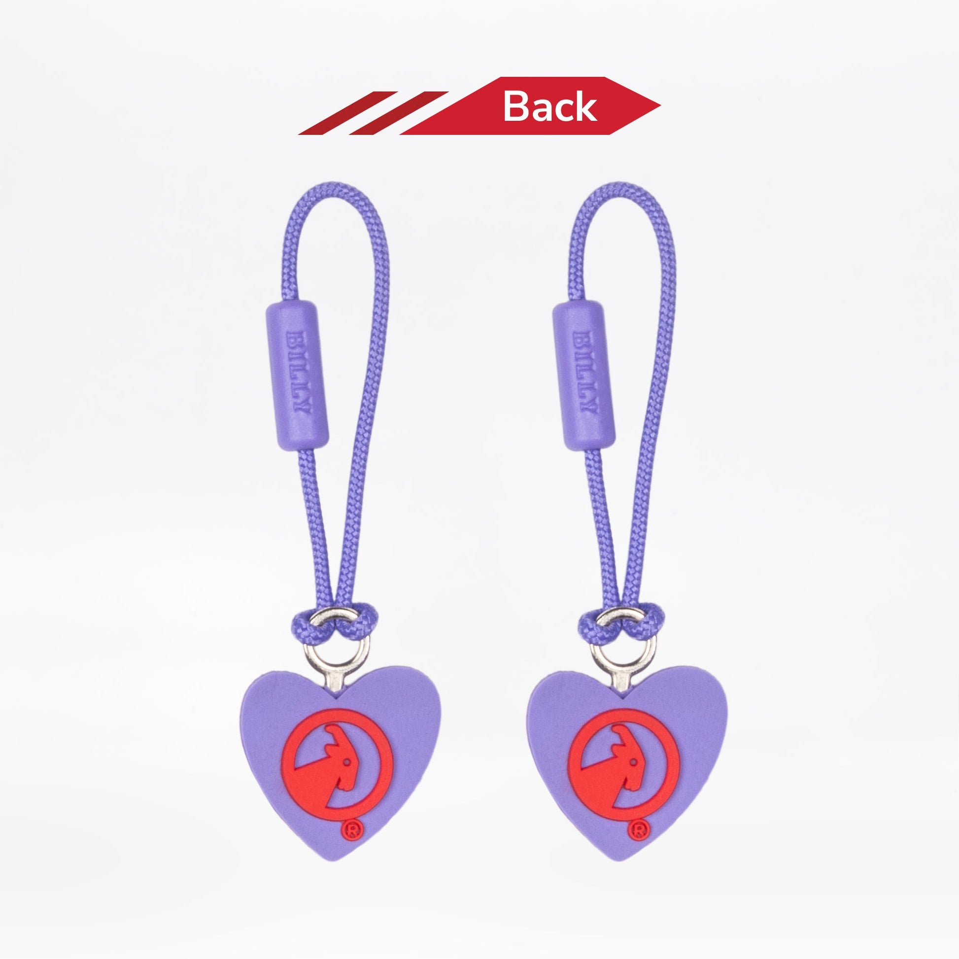  Heart BILLY Fashion Zipper Pull