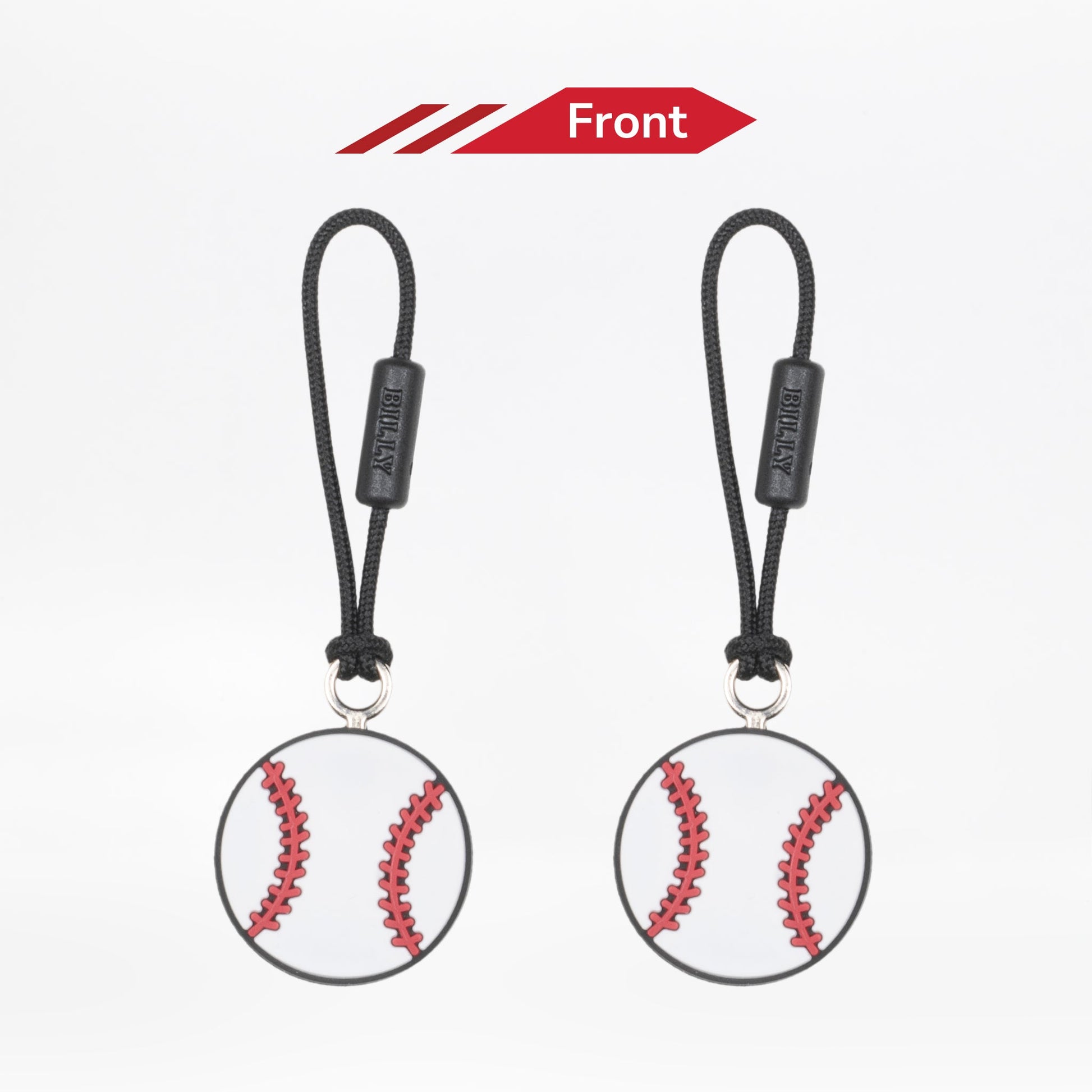  Baseball BILLY Fashion Zipper Pull