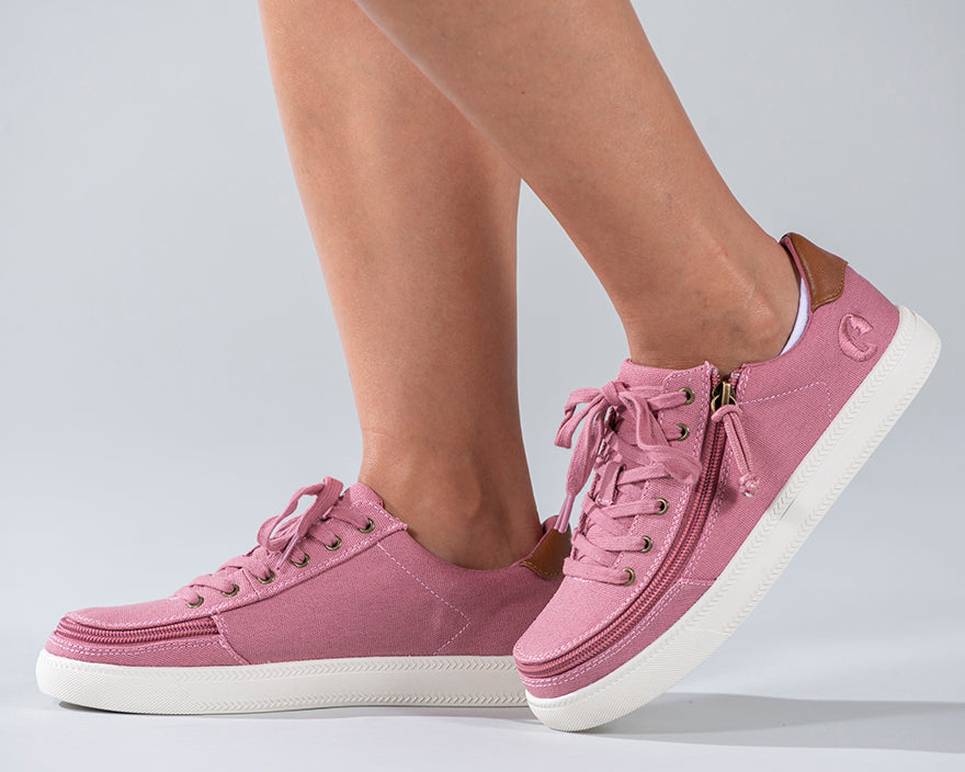  FINAL SALE - Women's Dusty Rose (Brown Mustache) BILLY Classic Lace Lows