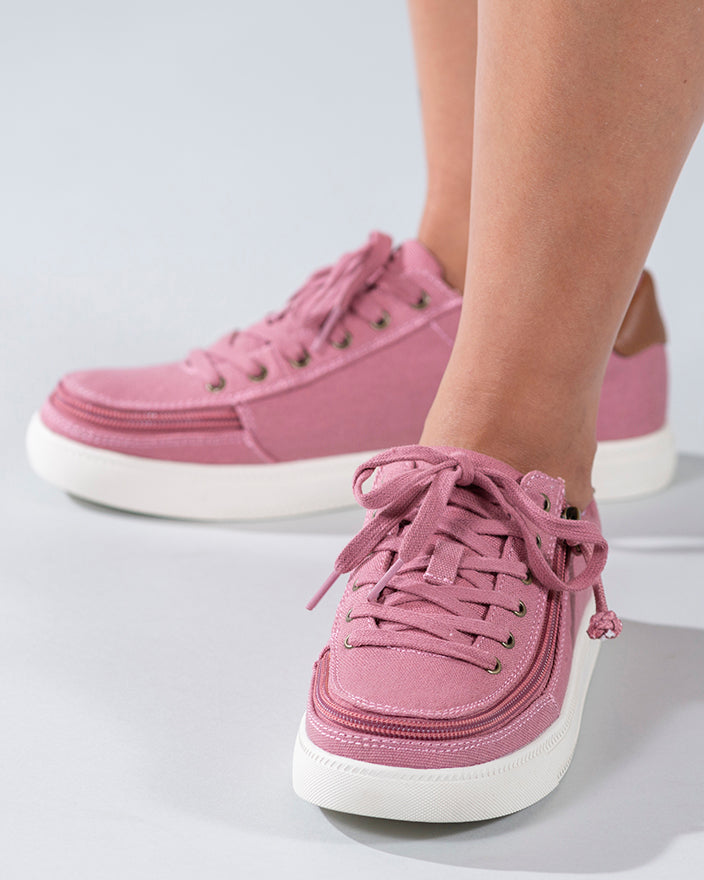  FINAL SALE - Women's Dusty Rose (Brown Mustache) BILLY Classic Lace Lows