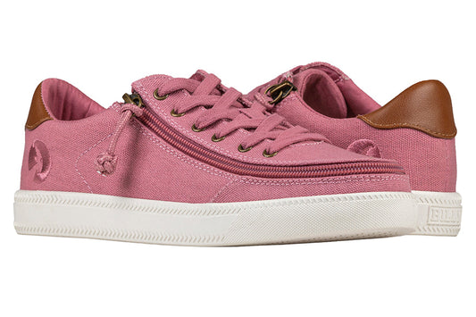 FINAL SALE - Women's Dusty Rose (Brown Mustache) BILLY Classic Lace Lows