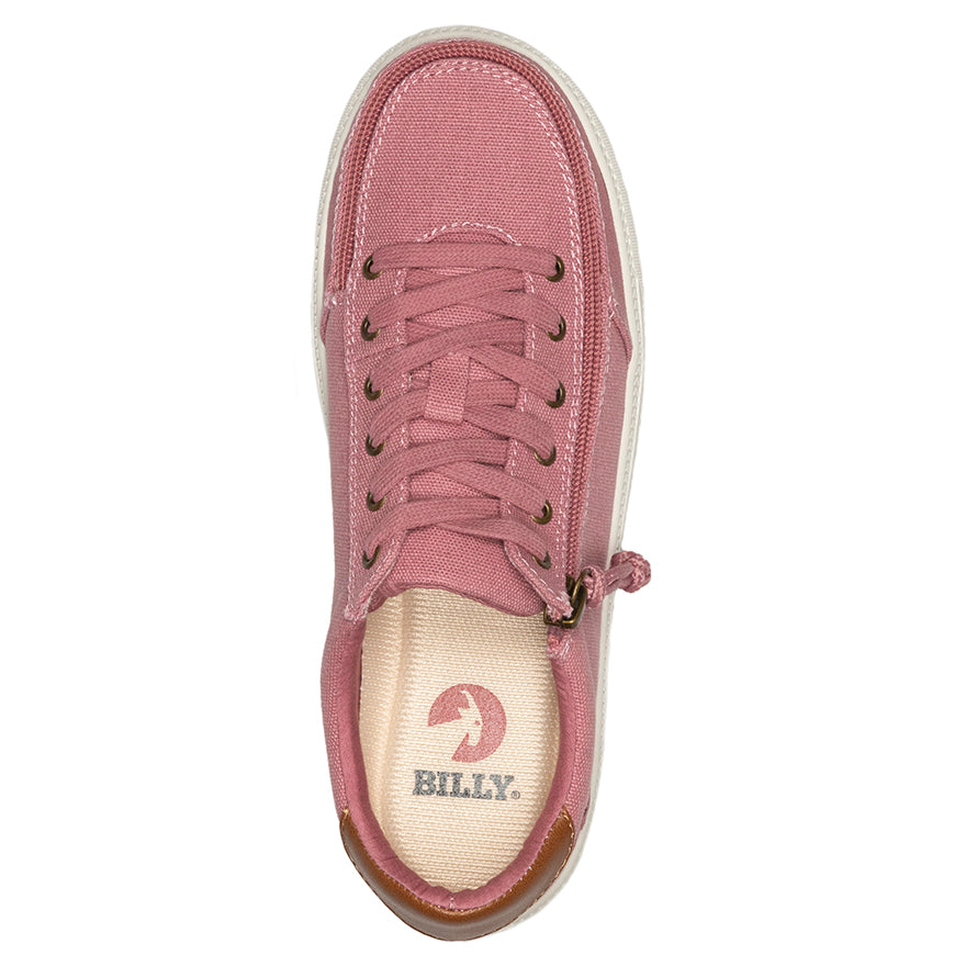  FINAL SALE - Women's Dusty Rose (Brown Mustache) BILLY Classic Lace Lows