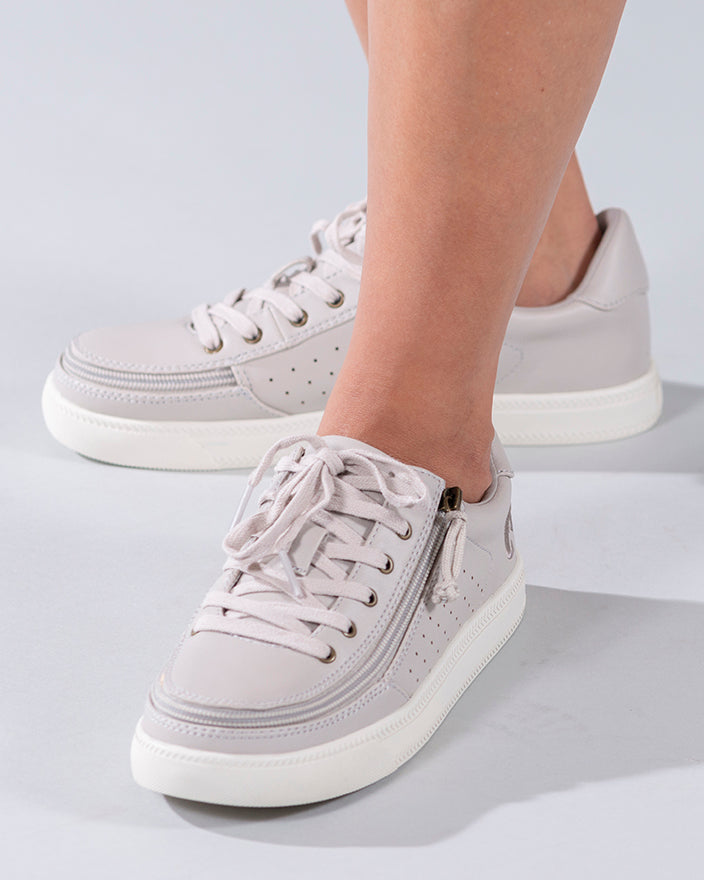  FINAL SALE - Women's Dove Grey BILLY Low Sneakers
