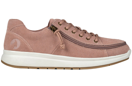  FINAL SALE - Women's Blush Suede BILLY Comfort Lows
