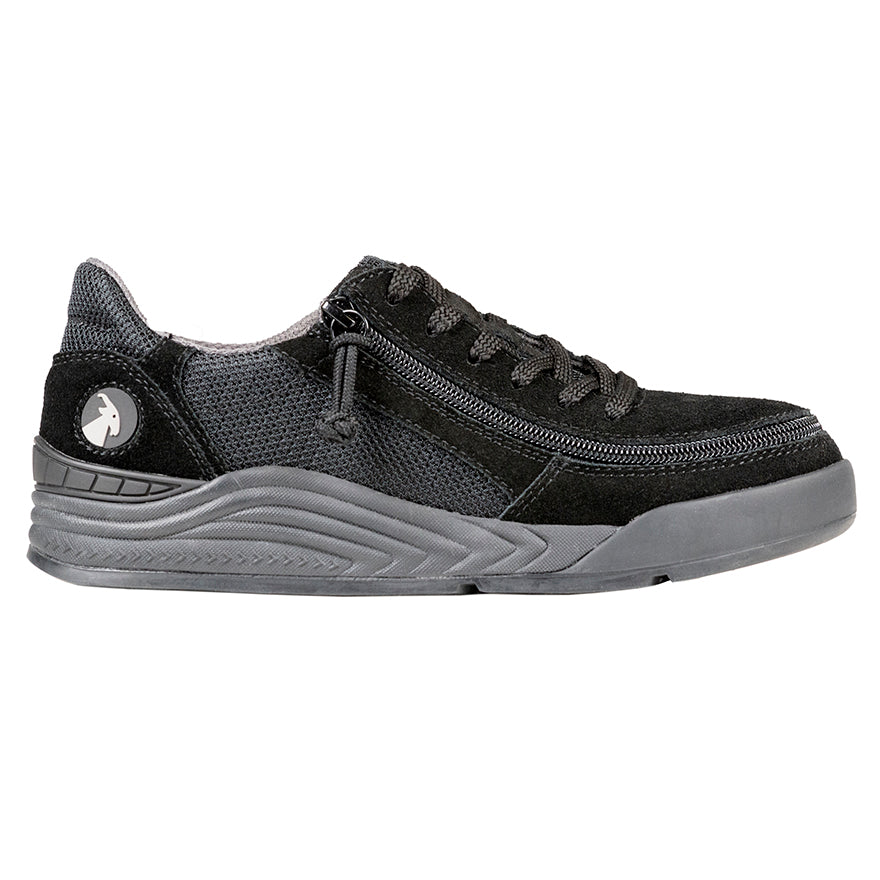  FINAL SALE - Women's Black Suede/Mesh BILLY Comfort Classic Lows
