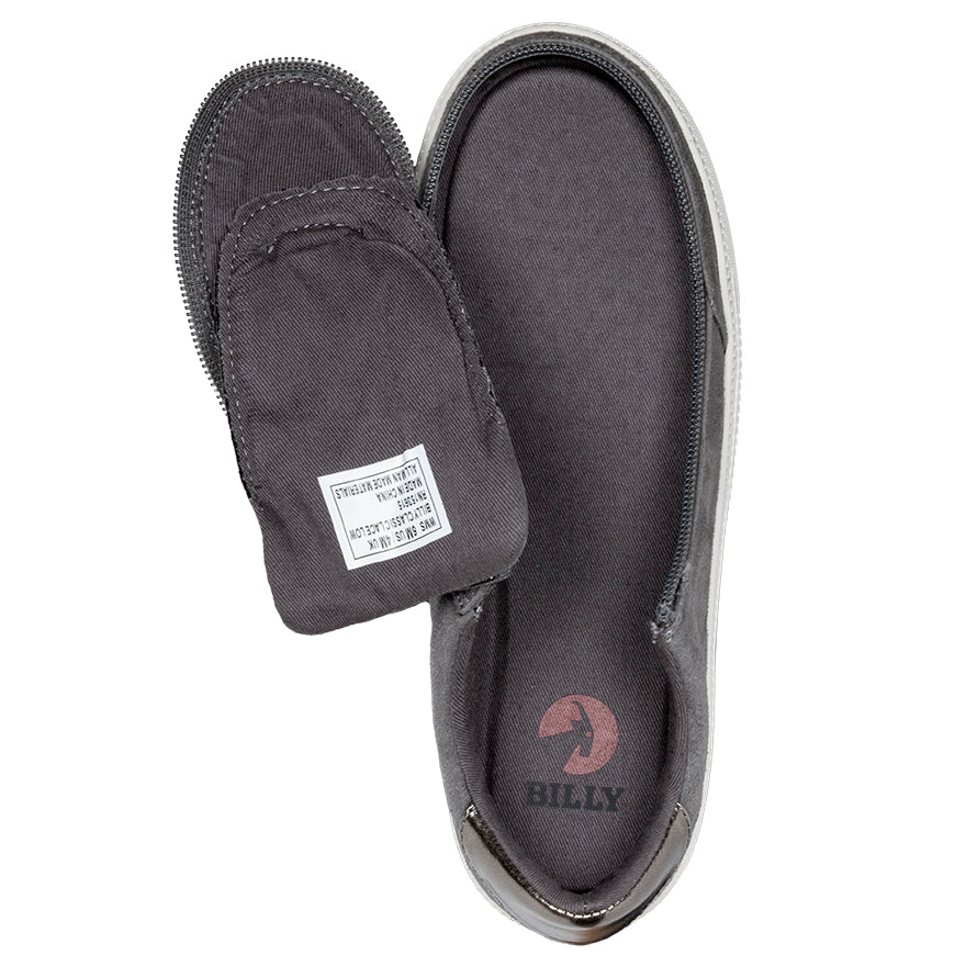  FINAL SALE - Women's Charcoal BILLY Classic Lace Lows