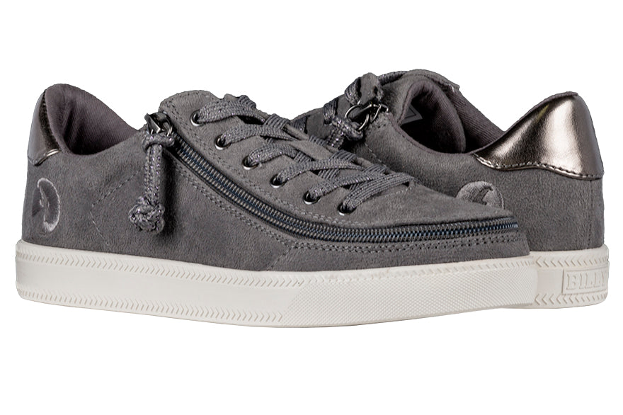  FINAL SALE - Women's Charcoal BILLY Classic Lace Lows