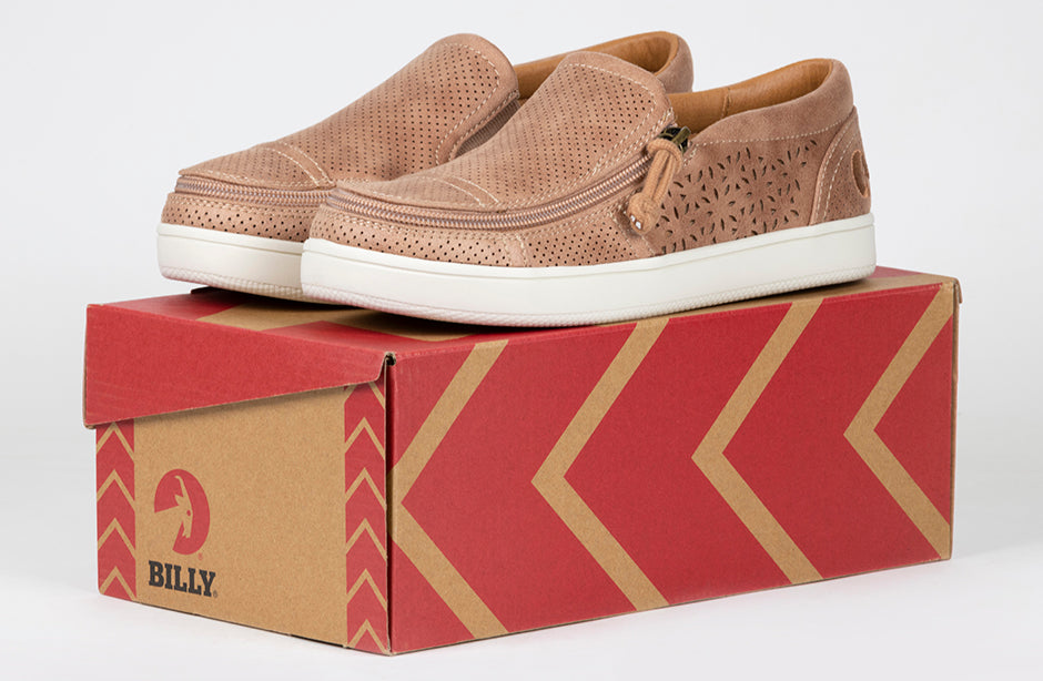  FINAL SALE - Women's Nude BILLY Perf Lows