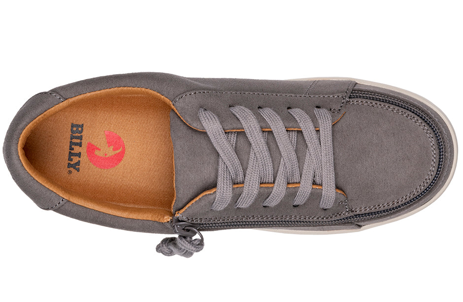  FINAL SALE - Women's Charcoal BILLY Sneaker Low Tops