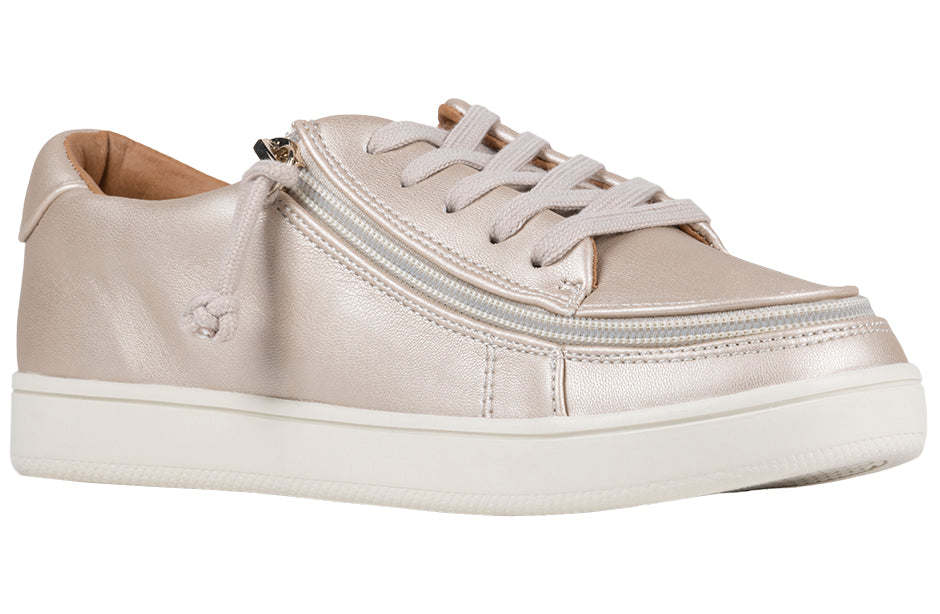  FINAL SALE - Women's Champagne BILLY Sneaker Low Tops