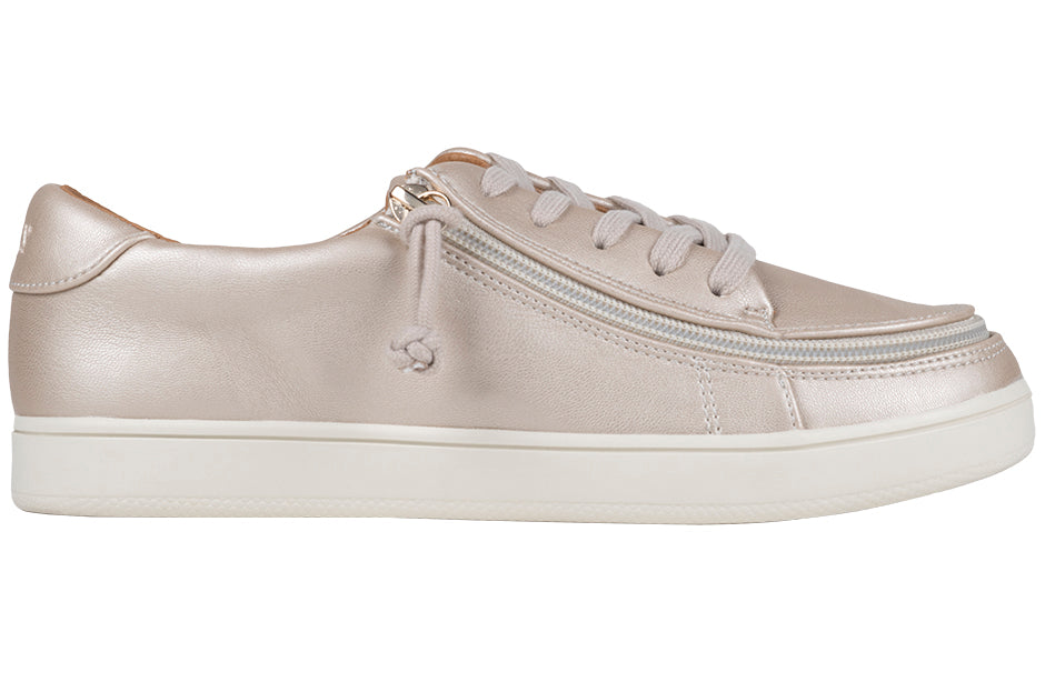  FINAL SALE - Women's Champagne BILLY Sneaker Low Tops