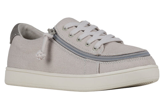 FINAL SALE - Women's Light Grey BILLY Sneaker Low Tops
