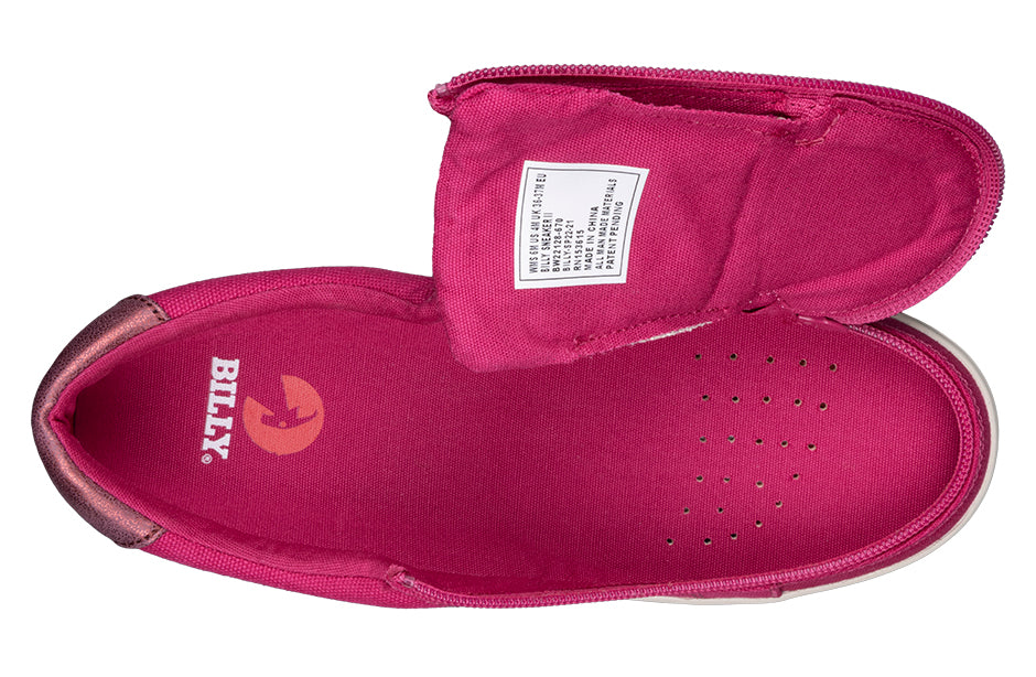  FINAL SALE - Women's Orchid Flower BILLY Sneaker Low Tops