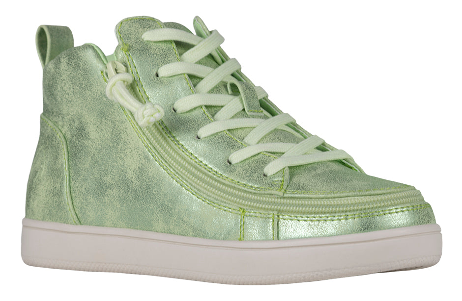  FINAL SALE - Women's Cucumber Green BILLY Sneaker Lace Mid Tops