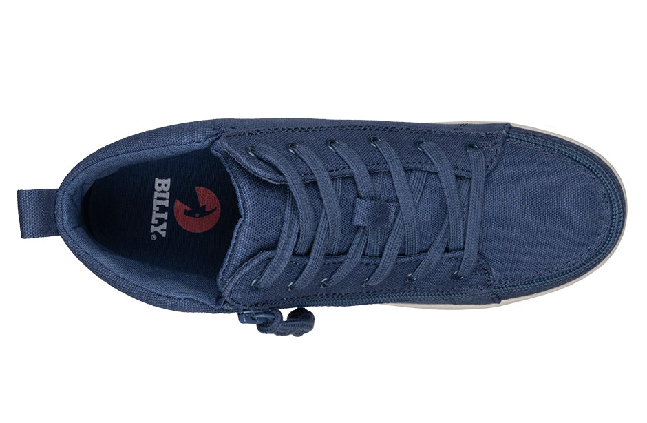  FINAL SALE - Women's Beach Blue BILLY Sneaker Lace Mid Tops