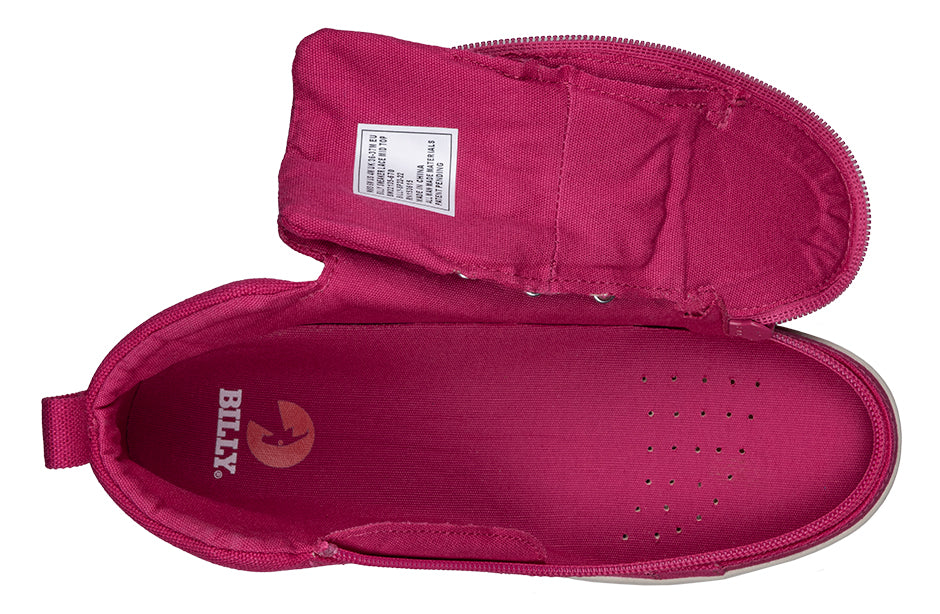  FINAL SALE - Women's Orchid Flower BILLY Sneaker Lace Mid Tops